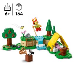 LEGO Animal Crossing 77047 Bonny in campeggio
