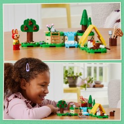 LEGO Animal Crossing 77047 Bonny in campeggio