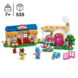 LEGO Animal Crossing 77050 Bottega di Nook e casa di Grinfia