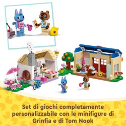 LEGO Animal Crossing 77050 Bottega di Nook e casa di Grinfia