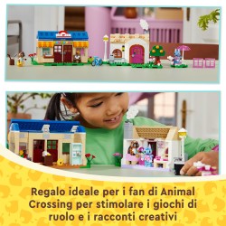 LEGO Animal Crossing 77050 Bottega di Nook e casa di Grinfia