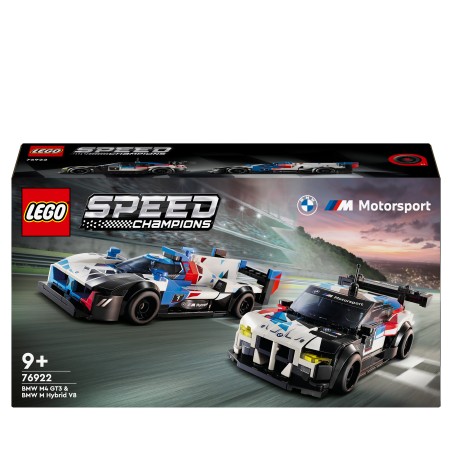 LEGO Speed Champions 76922 Auto da corsa BMW M4 GT3 e BMW M Hybrid V8