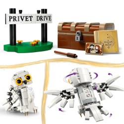 LEGO Harry Potter 76425 Edvige al numero 4 di Privet Drive