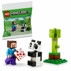 LEGO Minecraft 30672 Polybag Steve e Baby Panda