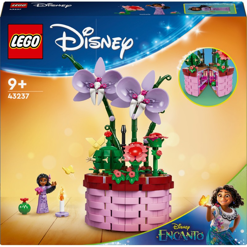 LEGO Disney 43237 Vaso di fiori di Isabela