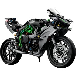 La moto Kawasaki Ninja H2R