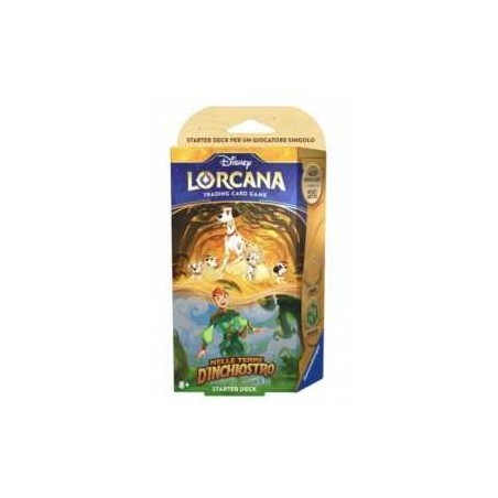 copy of Ravensburger TCG - Lorcana - Starter Deck: Into the Inklands - Pongo & Peter Pan - Amber/Emerald (ENG)