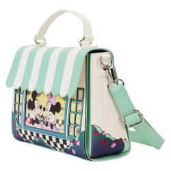 Loungefly - Disney - Borsa a Tracolla Mickey & Minnie Date Night Diner - WDTB2912