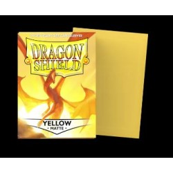 DRAGON SHIELD - 100 BUSTINE STANDARD - MATTE YELLOW