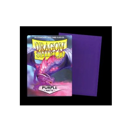 DRAGON SHIELD - 100 BUSTINE STANDARD - MATTE PURPLE