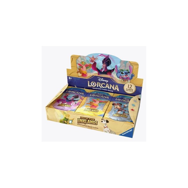 RAVENSBURGER TCG - LORCANA - BOX 24 BUSTE - INTO THE INKLANDS - ENG