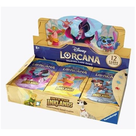 RAVENSBURGER TCG - LORCANA - BOX 24 BUSTE - INTO THE INKLANDS - ENG