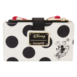 Loungefly - Disney - Minnie Mouse Rocks - Portafogli con zip The Dots Classic - WDWA2933