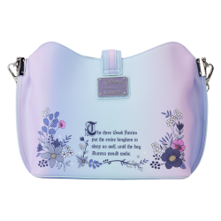 Loungefly - Disney - Borsa a tracolla Sleeping Beauty 65th Anniversary Floral Crown - WDTB2941