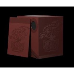 DRAGON SHIELD - PORTA MAZZO - DOUBLE SHELL - BLOOD RED/BLACK