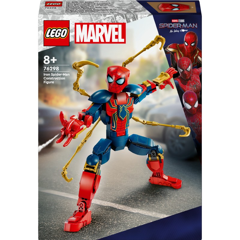 Iron Spider-Man bouwfiguur