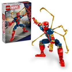 Iron Spider-Man bouwfiguur