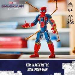 Iron Spider-Man Construction Figure