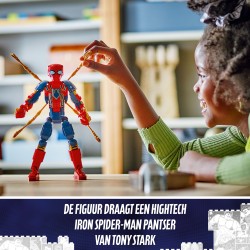 Iron Spider-Man Construction Figure