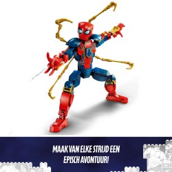 Iron Spider-Man bouwfiguur