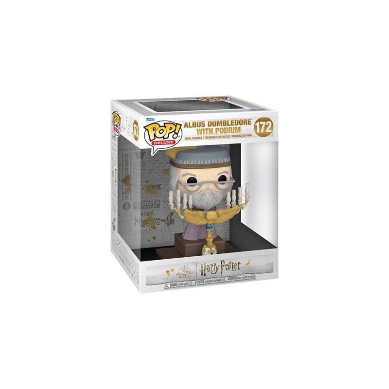 Pop Harry Potter: Prisoner Of Azkaban - Pop Deluxe Dumbledore W/ Podium 172