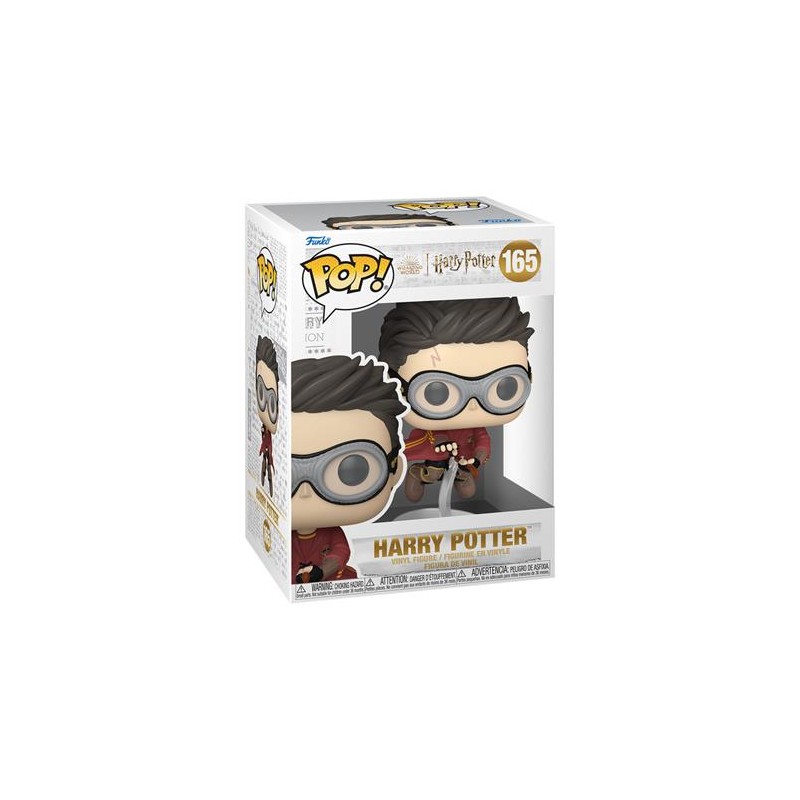 Pop Harry Potter: Prisoner Of Azkaban Harry W/Broom (Quidditch) 165