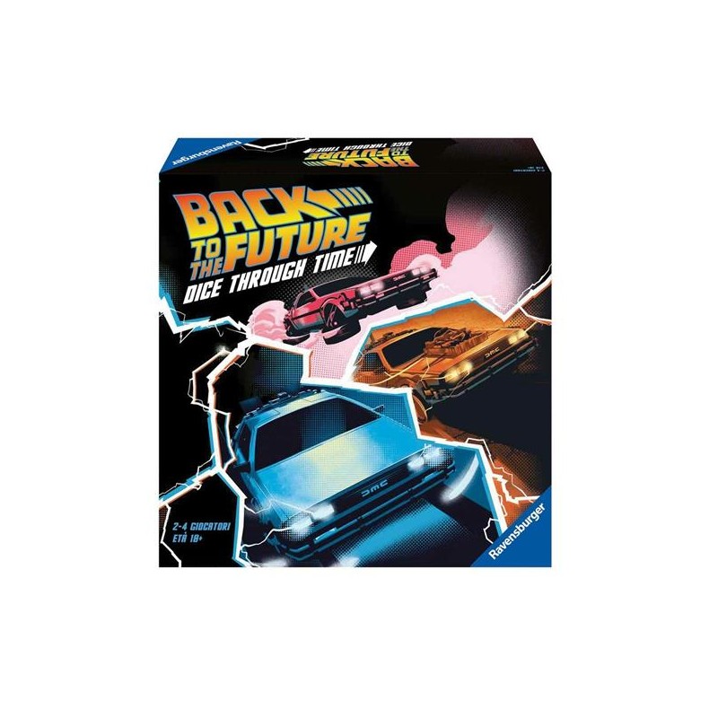 Ravensburger - Back To The Future Versione Italiana - Gioco Da Tavolo Strategico, 2-4 giocatori