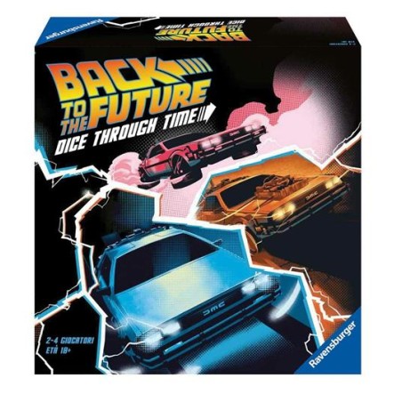 Ravensburger - Back To The Future Versione Italiana - Gioco Da Tavolo Strategico, 2-4 giocatori