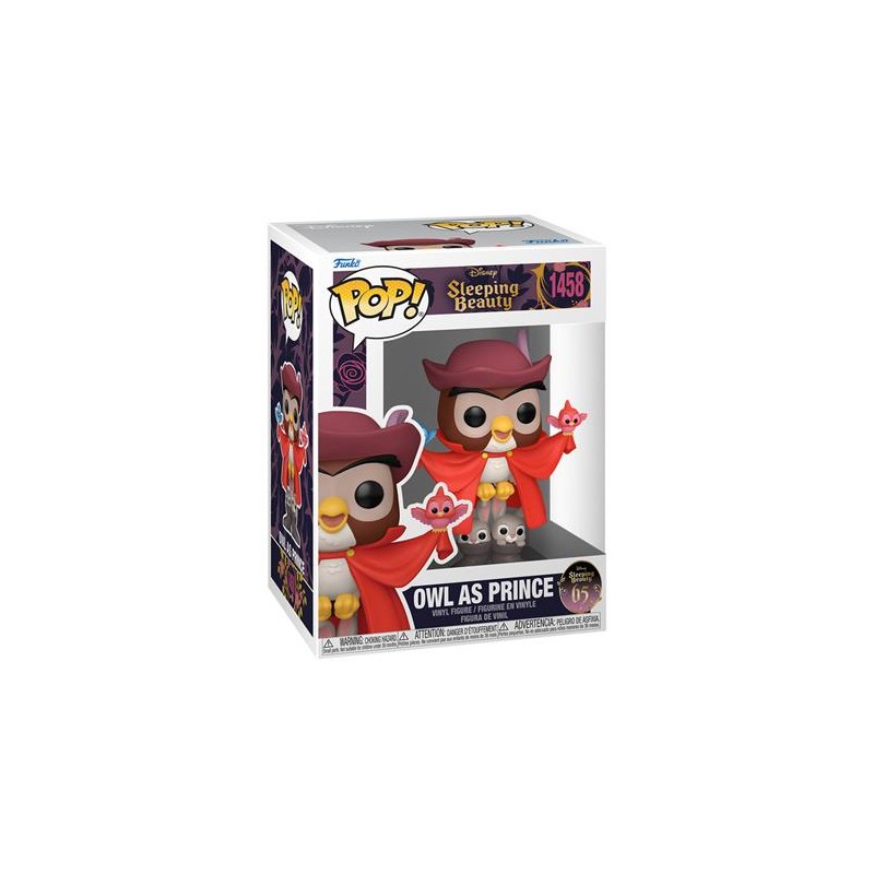 Pop Disney: Sleeping Beauty 65th Anniversary Owl As Prince 1458