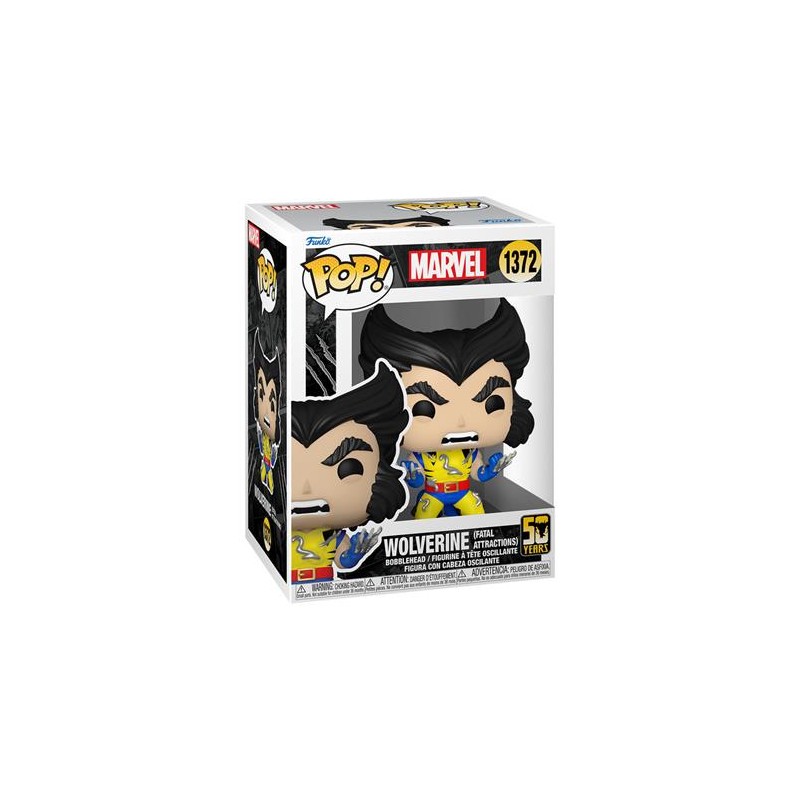 Pop Marvel: Wolverine 50th Anniversary Ultimate Wolverine W/Adamantium 1372