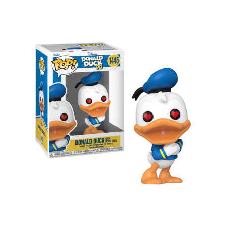 Pop! Disney: Donald Duck 90th Anniversary - Donald Duck w/Heart Eyes - Paperino