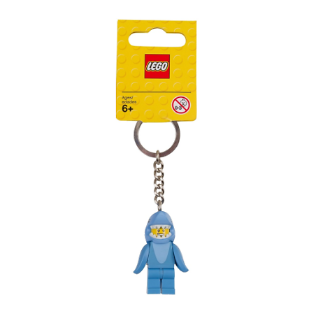 LEGO Portachiavi Keychain Uomo Squalo 853666