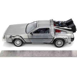 Jada - Back To The Future Part 1: 1982 De Lorean Dmc 12 - 1:24 Die-Cast Model With Lights