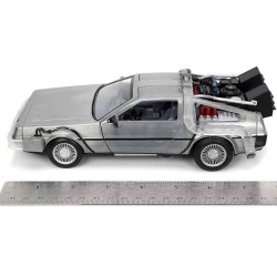 Jada - Back To The Future Part 1: 1982 De Lorean Dmc 12 - 1:24 Die-Cast Model With Lights