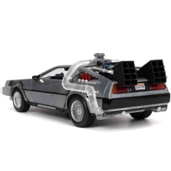 Jada - Back To The Future Part 1: 1982 De Lorean Dmc 12 - 1:24 Die-Cast Model With Lights