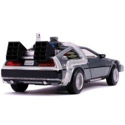 Jada - Back To The Future Part 2: 1982 De Lorean Dmc 12 - 1:24 Die-Cast Model With Lights