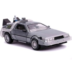 Jada - Back To The Future Part 2: 1982 De Lorean Dmc 12 - 1:24 Die-Cast Model With Lights