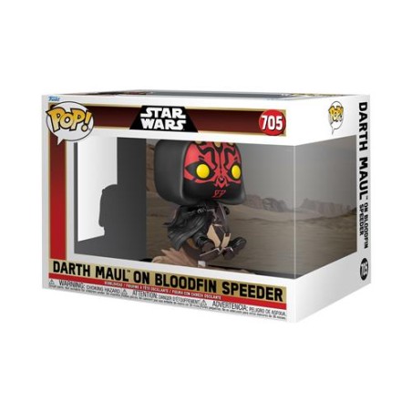 Pop Star Wars: The Phantom Menace Ride Deluxe Darth Maul On Bloodfin 705