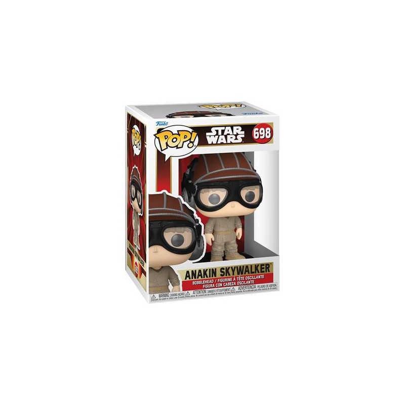 Pop Star Wars: The Phantom Menace  Anakin W/Helmet 698