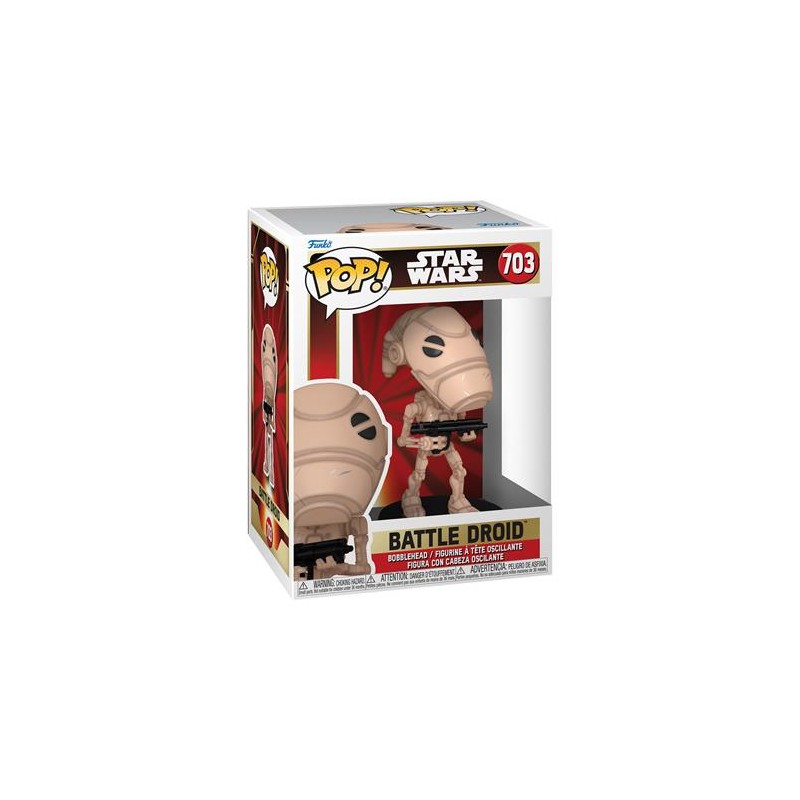 Pop Star Wars: The Phantom Menace Battle Droid 703