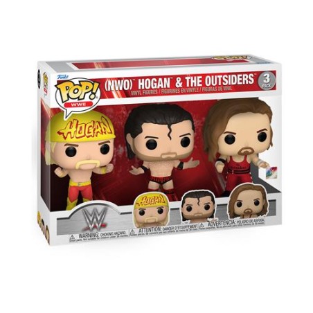 Pop  Wwe 3-Pack Hogan & The Outsiders