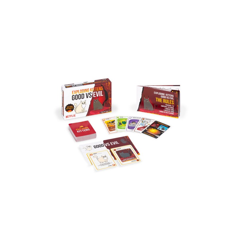 Asmodee - Exploding Kittens - Good Vs Evil