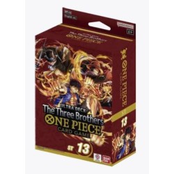 BANDAI GAMES - ONE PIECE CARD GAME - ULTRA DECK- THE THREE BROTHERS ST-13 - ENG