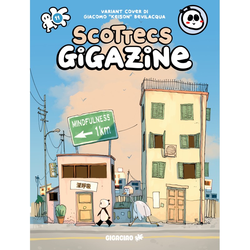 GIGACIAO - SCOTTECS GIGAZINE 11 - VARIANT FUMETTERIE