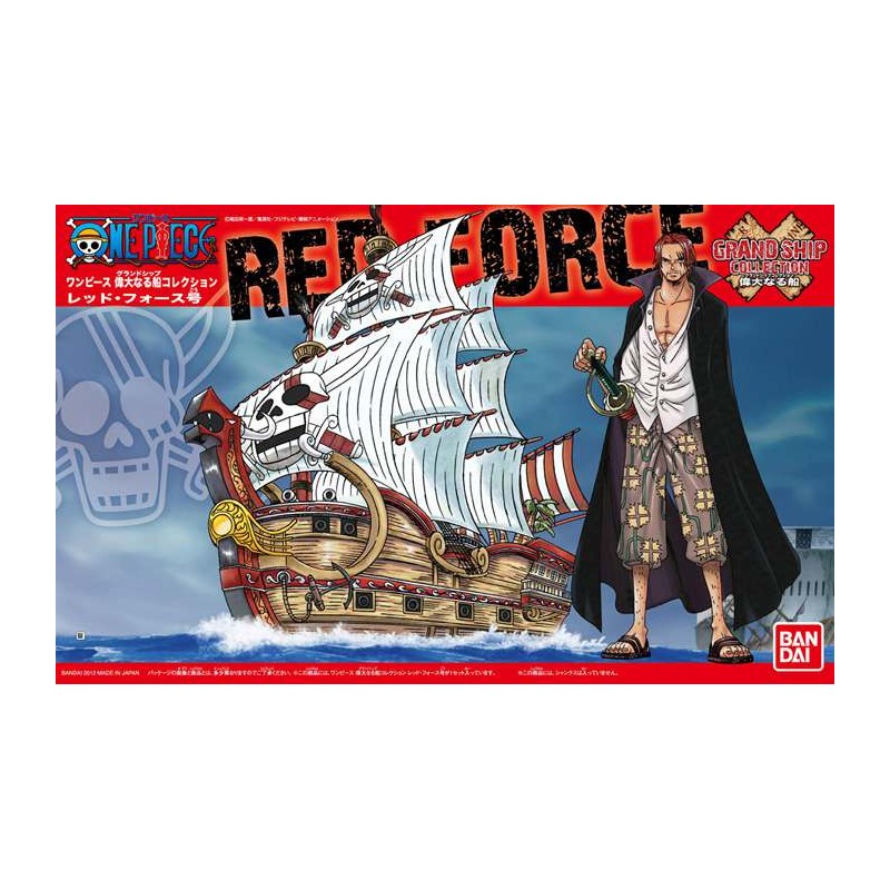 Bandai - Model Kit Gunpla - One Piece Grand Ship Coll Red Force
