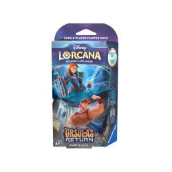 Ravensburger Tcg - Lorcana - Ursula Return - Starter Deck Sapphire  Steel- ENG
