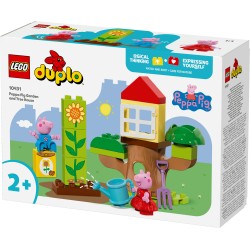 Peppas Garten mit Baumhaus