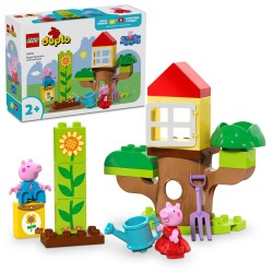 Peppas Garten mit Baumhaus