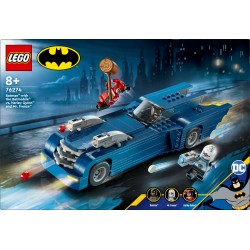 Batman™ with the Batmobile™ vs. Harley Quinn™ and Mr. Freeze™