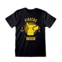 Heroes Inc. - Maglietta T-shirt Pokemon Collegiate Pikachu Taglia M